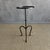 Cannes Table Brass Finish. Inspired by the antique version, this small drink table is forged iron with a small round table...