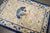 Textile Early 20th Century Cream and Blue Chinese Peking Rug - 4' x 5'8" For Sale - Image 7 of 7
