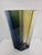 Glass Kaj Franck Nuutajarvi Notsjo Prisma Tri-Color Art Glass MCM Diamond Vase For Sale - Image 7 of 18