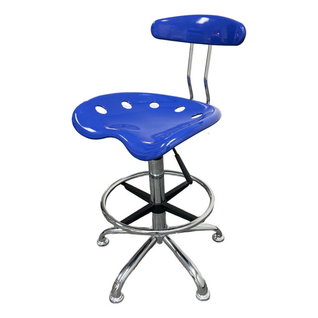 Flash Furniture Tractor Seat Adjustable Drafting Stool For Sale