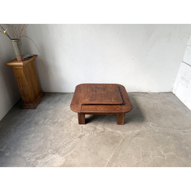 Double-Tiered Oak Coffee Table, 1970s For Sale - Image 14 of 18