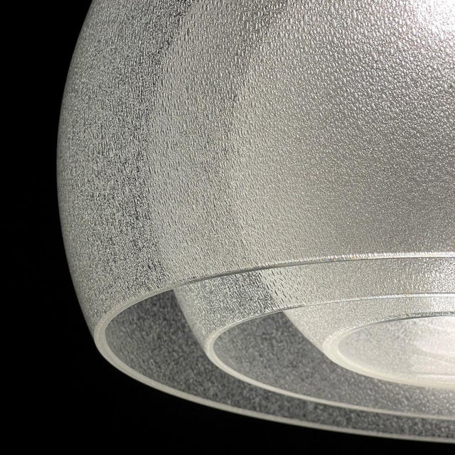 Murano Pendant Lamp attributed to Mazzega, Italy, 1960s For Sale - Image 7 of 15
