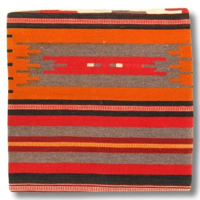 Traditional Vintage Hand Woven K80 Pillow 20" For Sale - Image 3 of 3