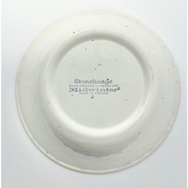 Midwinter 1970s Midwinter (Stonehenge) “Sun” Stoneware Serving Bowl For Sale - Image 4 of 4