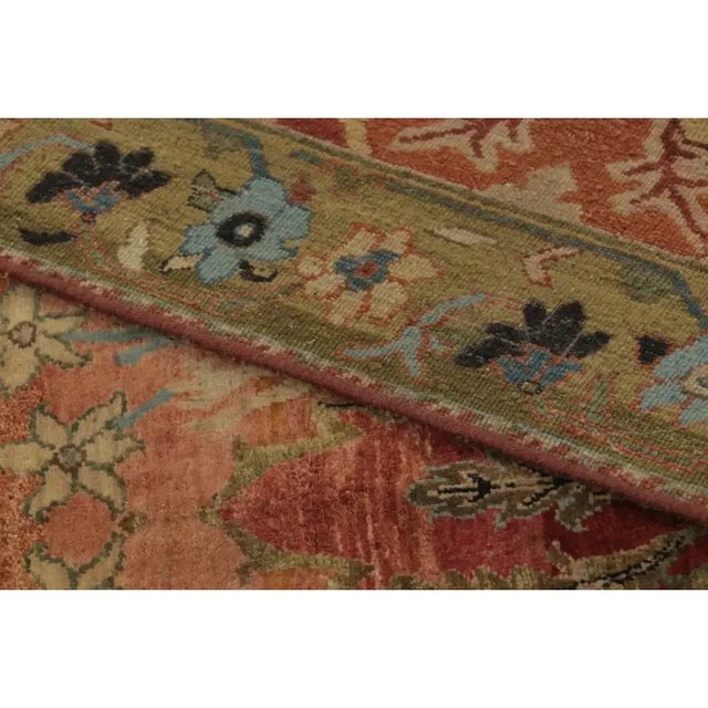 Rug & Kilim’s Persian Style Rug With Polychromatic Intricate Floral Patterns For Sale - Image 9 of 10