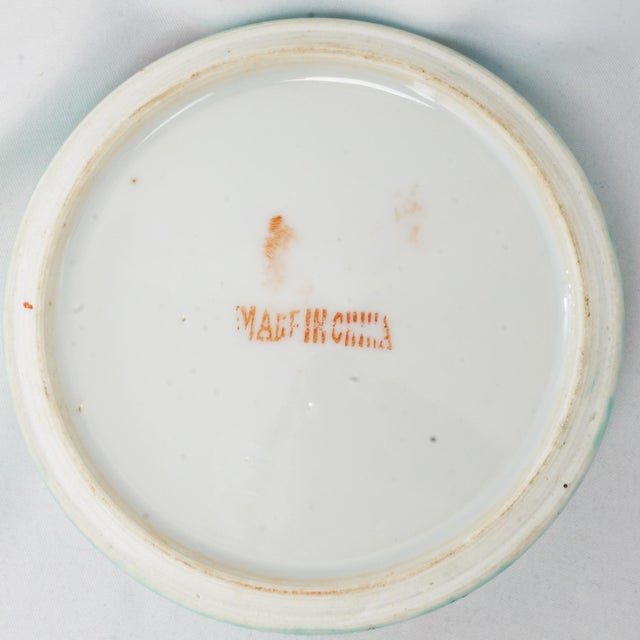 Chinese Porcelain Stacking Food Container Circa 1930's For Sale - Image 11 of 11
