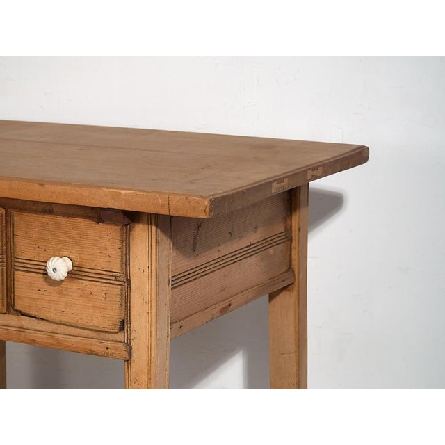 Oak Kitchen Table, 1920s For Sale - Image 13 of 15