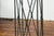 Contemporary Console Table with Reclaimed Wood Top & Metal Bases For Sale - Image 9 of 12