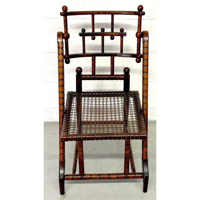 George J. Hunzinger American Aesthetic Movement Side Chair, Circa 1880–1895 Dimensions: 33" H × 16" W × 18" D Seat Height:...