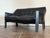 1980’s Mario Bellini for Cassina Leather Settee in good vintage condition. Some cracks on the leather, patinated leather...