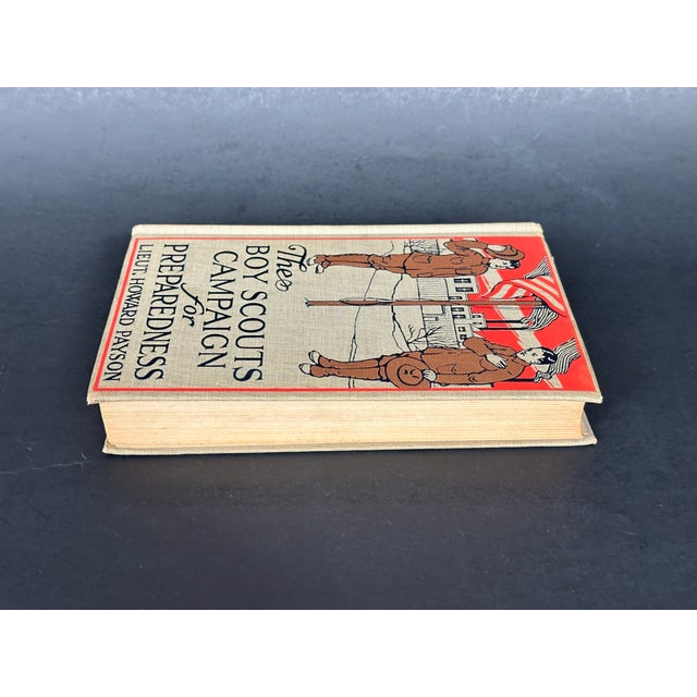 1910s Vintage Boy Scout Book With Decorative Cover For Sale - Image 5 of 12