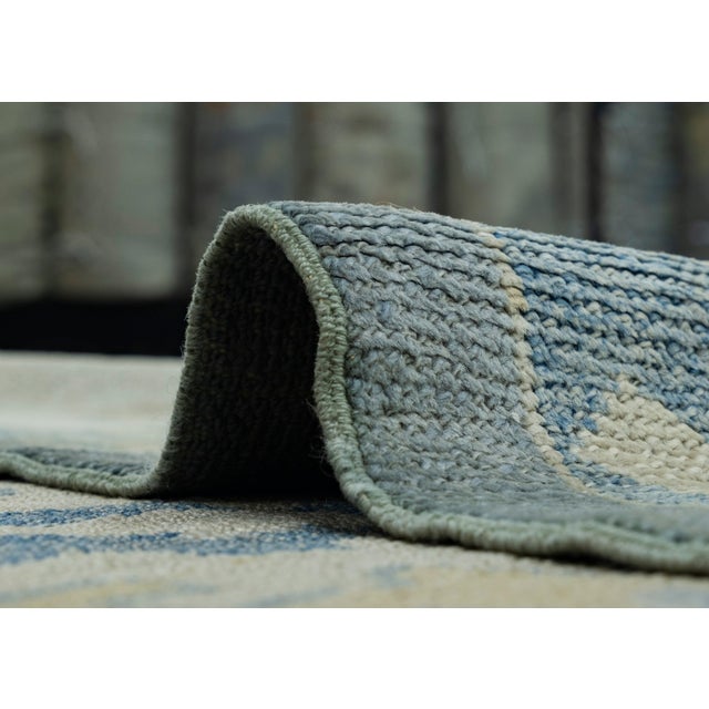 Textile Turkish Oushak Rug 9'2" x 12'3" #18515 For Sale - Image 7 of 8