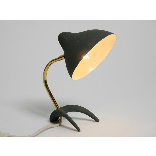 Small Mid-Century Modern Crows Foot Table Lamp by Karl Heinz Kinsky for Cosack, 1950s For Sale - Image 16 of 18