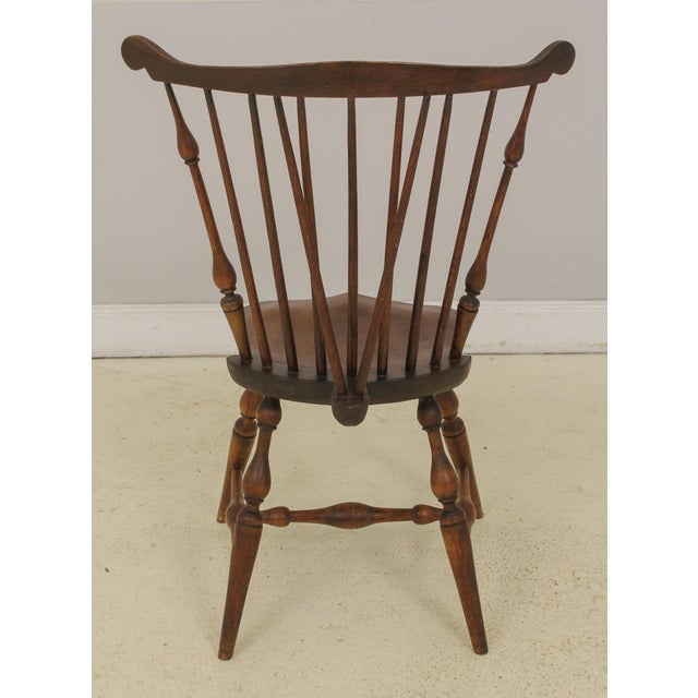 Set of 6 Vintage 1920s Benchmade Windsor Dining Room Chairs | Chairish