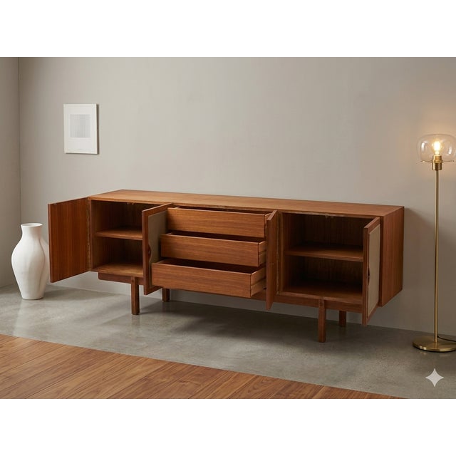 Mid-Century Modern Mid-Century Walnut Sideboard, 1960s For Sale - Image 3 of 4