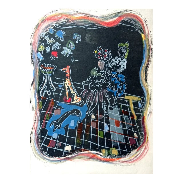 Constantin Terechkovitch, L'Atelier Fantastique, 1965, Lithograph For Sale