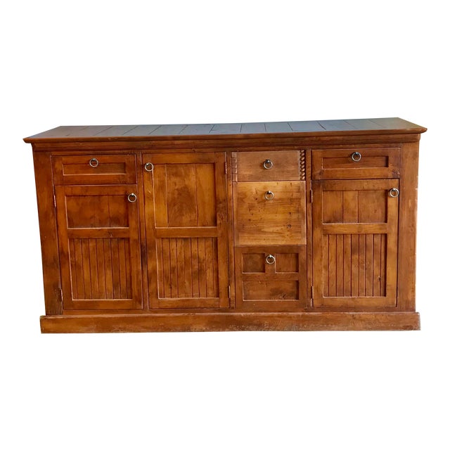 Farmhouse Wood Credenza/ Buffet Chairish