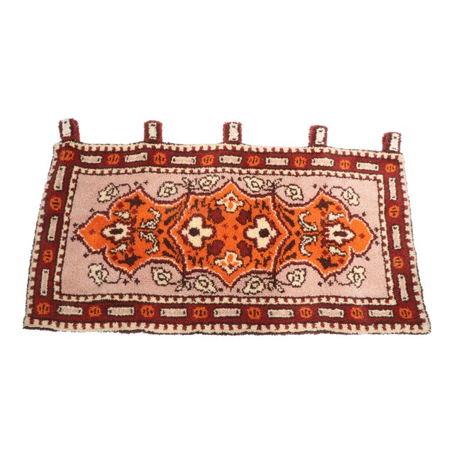 Vintage 1970's Yarn Wall Hanging For Sale