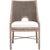 Transitional Essentials For Living Adamo Performance Fabric Armless Dining Chair - Set of 2 For Sale - Image 3 of 9