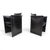 Solaria Chairs in Black Leather by Tito Agnoli for Arrben, 1970s, Set of 2 For Sale - Image 15 of 18