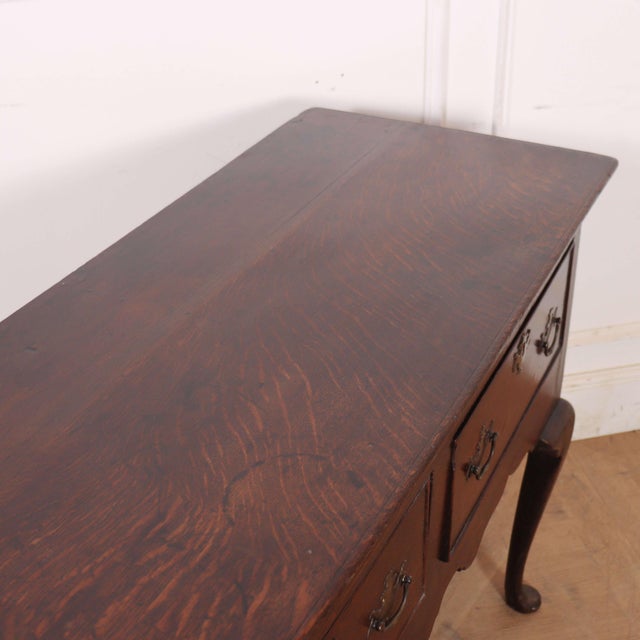 English Oak Dresser Base For Sale - Image 10 of 12