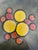 American Annemarie Davidson Glass & Enamel Decorative Plate, Mid-20th Century Scallop Design For Sale - Image 3 of 12