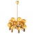 Scandinavian Modern Ceiling Lamp in Brass and Glass by Hans-Agne Jakobsson, 1960s For Sale - Image 12 of 12