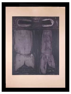 Pierre Dmitrienko, Abstract Composition, Etching, 1960s