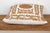 1990s Gold Scrollwork Suzani Zar Pillow Cover For Sale - Image 5 of 7