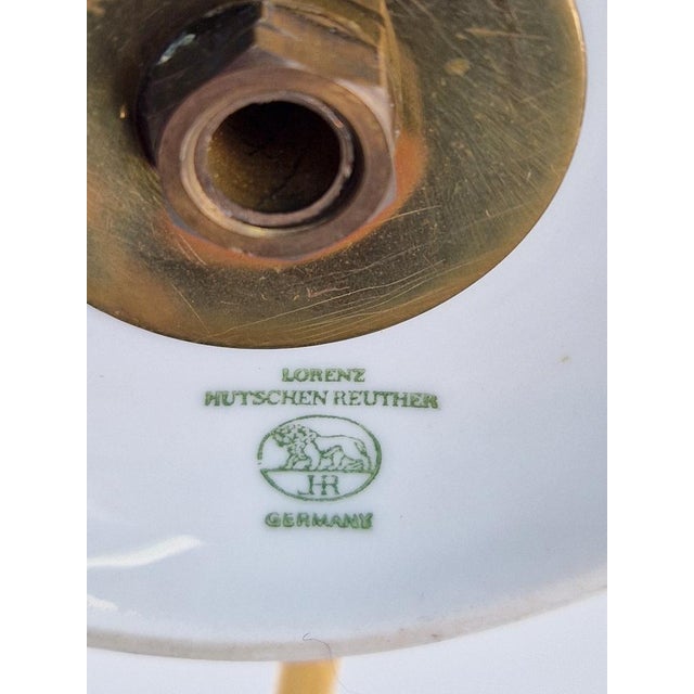 Porcelain Hutschenreuther Table Lamp, 1960s For Sale - Image 3 of 11