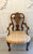 Antique Carved Walnut Desk Armchairs, 1920, Set of 2 For Sale - Image 6 of 18