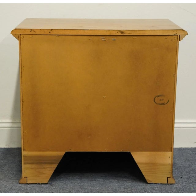 Thomasville Memoirs Collection Rustic Country Style 26" Two Drawer Nightstand 23511-810 For Sale - Image 11 of 13