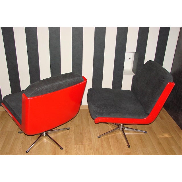 Set of German Armchairs from Dinna Veb Mobel Kombinat, 1960s For Sale - Image 12 of 18