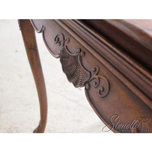 Jonathan Charles Model#492447 Finely Carved Tea Table Serving Tray For Sale - Image 9 of 10
