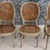 Set of Eight 19th C. French Louis XVI Oval Back Cane Chairs in Original Paint For Sale - Image 15 of 18