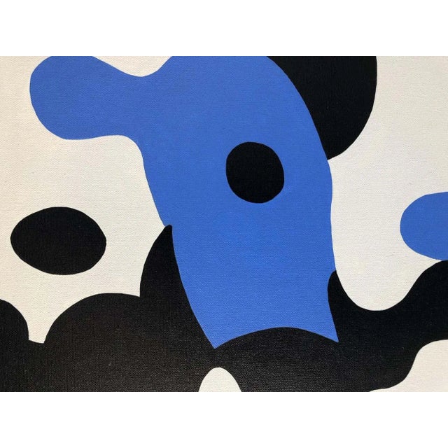 Cecil Touchon Original Painting on Canvas Titled: PDP919ct17 (2017) For Sale In West Palm - Image 6 of 7