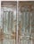 Antique Indian Carved Wood Doors With Brass Studs – Rustic Farmhouse Barn Doors 80x40 For Sale In Orlando - Image 6 of 8