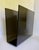 Vintage Modern Smoked Gray Lucite U-Shaped Record & Magazine Rack For Sale - Image 9 of 12