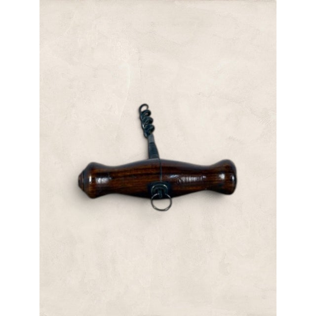 Late 19th Century Antique English Walnut Cork Screw For Sale - Image 5 of 5