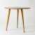 Lovely small side table with three slender legs. The table top is made in the shape of a palette, with inlays of eight...