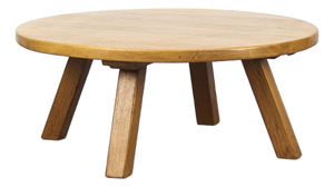 Large Vintage Rustic Brutalist Coffee Table, 1960s