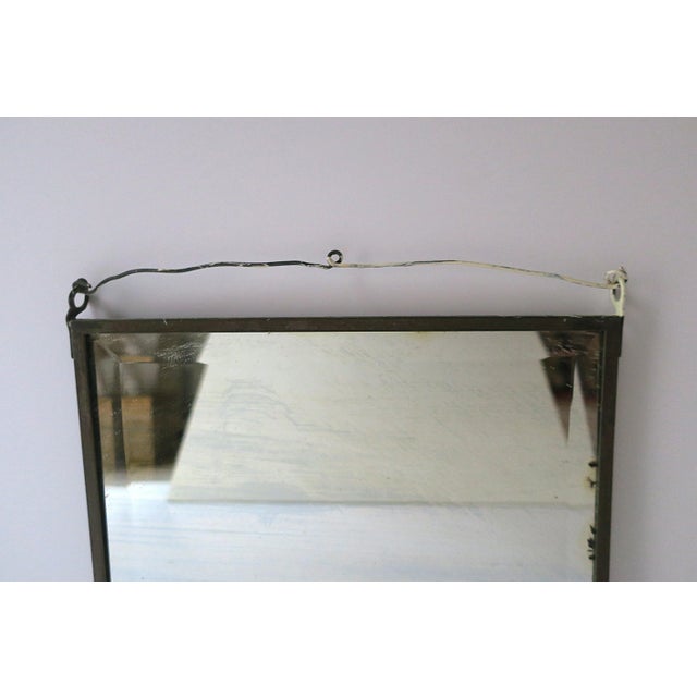 Antique Wall Mirror Shaving Vanity Mirror For Sale In New York - Image 6 of 10