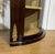 English Mahogany Corner Wall Display Cabinet, 1950s For Sale - Image 3 of 12