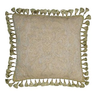 Aubusson Flourishes Throw Pillow For Sale