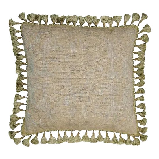 Aubusson Flourishes Throw Pillow For Sale