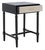 Estella 1 Drawer Accent Table in Black For Sale - Image 9 of 11
