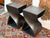 Design Plus Gallery presents a Pair of VIKA Accent Tables from Bernhardt Furniture Company. The tables are a masterpiece...