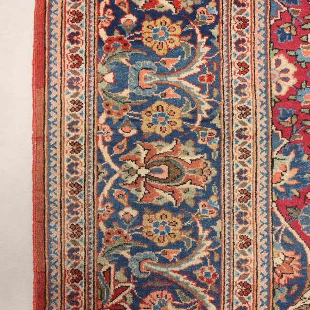 Textile Keshan Dabir Rug in Wool For Sale - Image 7 of 9