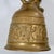 Metal Vintage Brass Church Monastery Angel and Dragon Wall Hanging Bell For Sale - Image 7 of 11