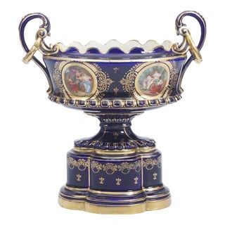 Vintage Porcelain Pot or Vase For Sale